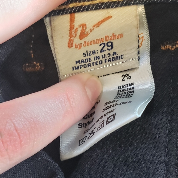 New Citizens of Humanity Ingrid 002 Low Waist Flare Dark Wash Jeans - Picture 13 of 14